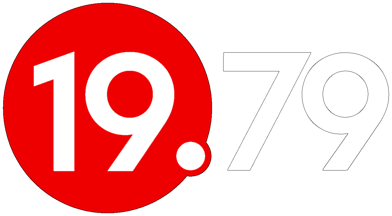 Версия логотипа 19.79 для темного фона